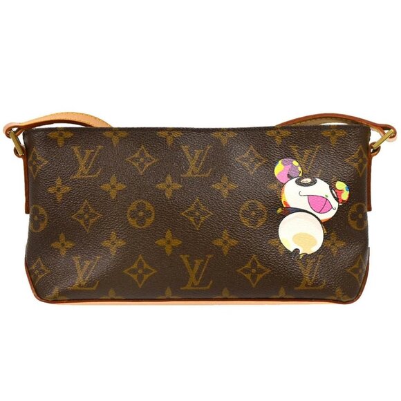 Louis Vuitton Monogram Panda Trotteur Shoulder Bag - Picture 1 of 10